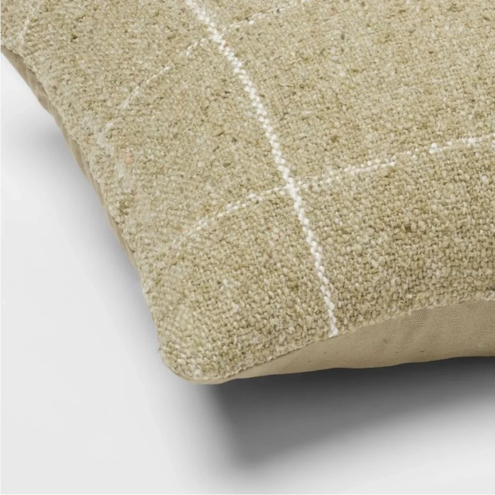 NEW Threshold Green Accent Pillow